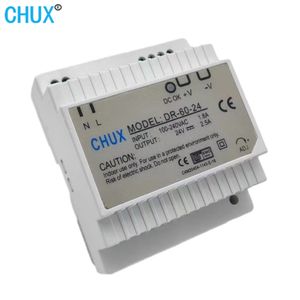 Chux AC DC 24V DIN Rail Dr 60W Single Output LED Switching Power Supply