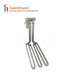 Flat Tubular Heater Deep Fryer Heating Element for Oil Boiling, Electric Tubular Flat Immersion Heater for Macdonald Chips Frying