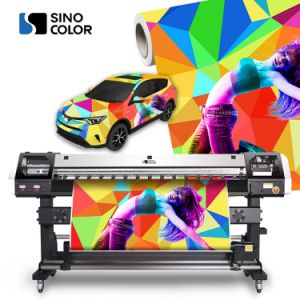 China 5FT 1.6m F1080 Dx5 Head Small Banner Wrap Vinyl Sticker Label Eco Solvent Printer Machine