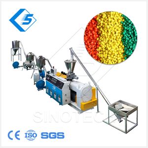 China Manufacturer Reliable Soft Rigid PVC Compound Granule Double Twin Screw Extruder Plastic Granulator Price Pelletizer Granules Making Machine