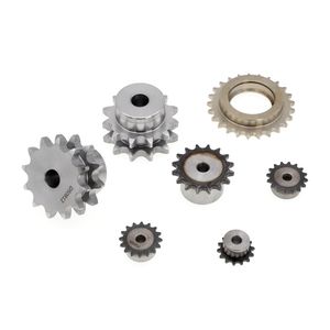 Industrial Transmission Sprocket for Roller Chain DIN/ANSI Conveyor Drive Hardened Tooth