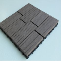 WPC DIY Tiles Decking/Wood Plastic Composites Flooring/Waterproof WPC DIY Decking