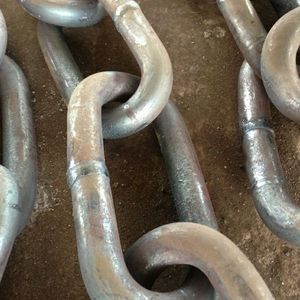Strong Bending OEM ODM Customizable 56-480mm Length Galvanized Mooring Chain