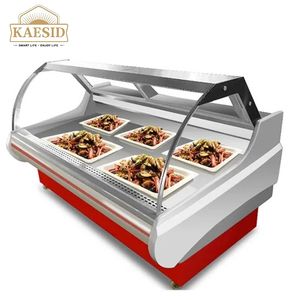 Customized Commercial Deli Display Refrigerating Cabinet for Supermarket