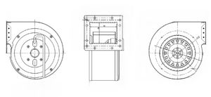 Energy-Efficient Centrifugal Blower Fan with Durable Impeller Design