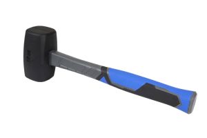 Wood Handle Rubber Mallet Hammer with Hard Tips for Heavy-Duty Jobs