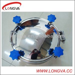Food Grade Pressure Tank Manhole Cover Manway Cover High Pressure Vessel