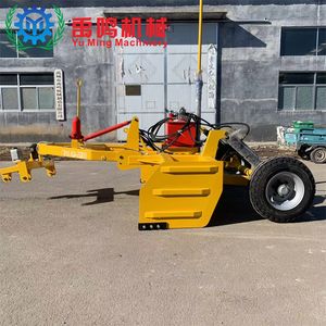 Tractor-Drawn Rotary Laser Land Leveler Working Width Satellite Controlled Land Leveler Agricultural Equipment Farm Tractor