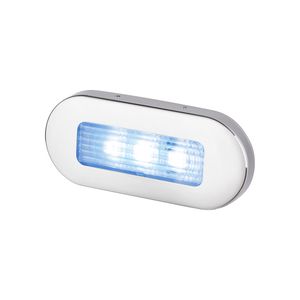 Seaflo LED Oblong Courtesy Light IP67 12VDC 0.4W Metal Navigation Lights for Yacht
