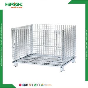 Steel Wire Mesh Pallet Container Used for Storage