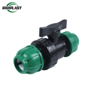 HDPE Compression Fittings PP Single Union Ball Valve