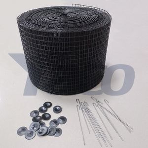 6inchx30m Solar Bird Mesh PVC Coated Solar Mesh Critter Guard Bird Control