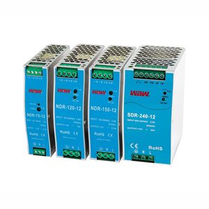 Harmonic-Filtered Ndr DIN Rail Switch Mode Power Supply for Railway Signaling Systems