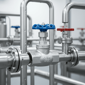 1" CF8m Stainless Steel Thread Globe Valve