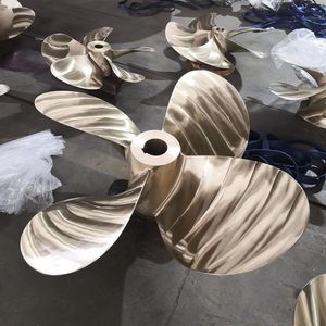 Fixed Pitch Marine Propeller Cu3 Nickel-Aluminum Bronze Copper Alloy 3/4/5/6/7 Blades for Boat Ship with ABS/BV/RS/Dnv/Lr/Nk/Kr/CCS/Iacs Factory Wholesale Price