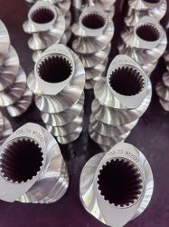 Parallel Twin Screw Barrel for PVC Extruder Machine Spare Parts