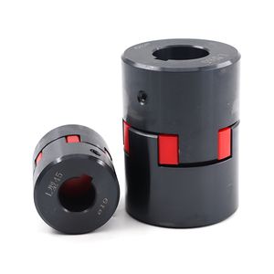 L Al Ss Type Jaw Coupling Plum Blossom Servo Motor Cj70 75 90 95 100 110 Shaft Coupler Hub