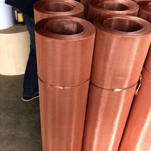 Thermally Conductive Fabric 100 120 150 250 Mesh Purple Copper Wire Shielding Mesh
