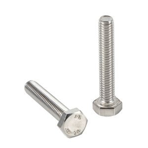 OEM ODM Custom Chemical Industry Stainless Steel Hex Head Bolt with Hole/Collar
