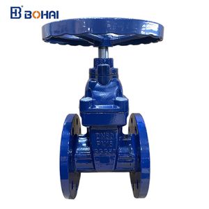Ral5013 Color Dark Stem Soft-Sealed Dark Stem Gate Valve