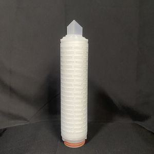 222 Fin Microporous Folded Filter Element Water Filter Cartridge High Filtration Equipment