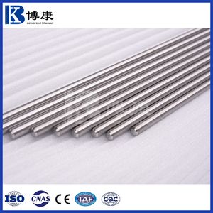 Medical Grade Nitinol Rod ASTM F2063 Superelastic Shape Memory Alloy Bar