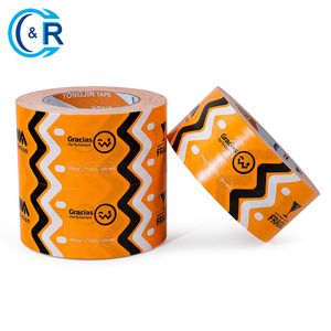 Reinforced Self Adhesive Gummed Kraft Paper Packing Tape for Heavy Duty Shipping Writable Strong Adhesive Brown Carton Box for Moving and Storage