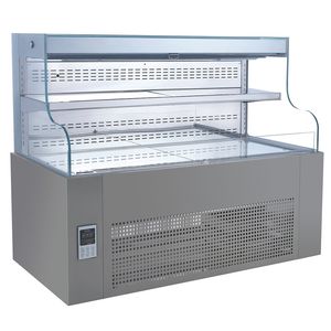 Reliable Dual-Temperature Commercial Refrigerated Sandwich Case for Fast Food Chain