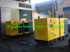 Cummins Diesel Generator Standby 110kVA Cummins Generator Mc110d5 Silencioso Generateur