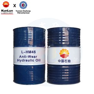 Petrochina Kunlun Factory Low Price Industrial Lubricants L-Hm 46 Anti-Wear Hydraulic Oil