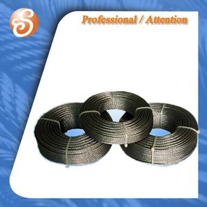 7X7 304/316 Stainless Steel Wire Rope for Marine Applications