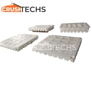 Quarry Stone Crusher Parts Fixed Jaw Plates for Jaw Crusher
