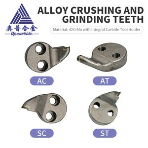Premium Tungsten Carbide Tip Stump Grinder Teeth for Agricultural Machinery Part