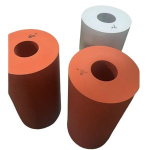 High Temperature White Silicone Rubber Roller 38 100mm