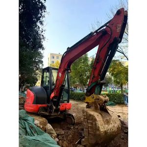Good Condition 5 Ton Used Mini Excavator Kx165 Kx163 Kx155 U55 Second Hand Small Excavator Digger Used Crawler Excavators