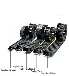 Quick-Install Plastic Cable Drag Chain for Conveyor Lines & Automated Assembly Equipment