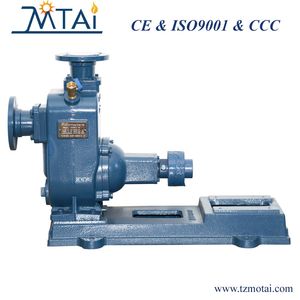 High-Efficiency Self-Priming Sewage Pump with Anti-Clog Imoeller