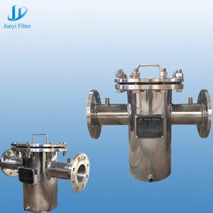 Stainless Steel Sea Water Pipeline Basket Filter