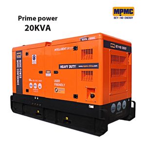 20kVA Silent Generator Set with Cummins Engine