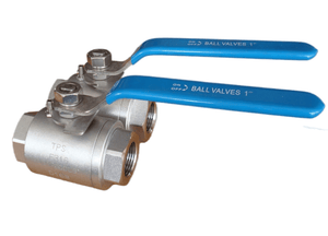 2PC Forged Stainless Steel F316 Threaded End 800lb/1500/2500 Ball Valves