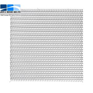 SS304 Stainless Steel Chain Spiral Conveyor Belt / 1m 1.2m 1.5m Wide Metal Balance Weave Wire Mesh Conveyor Belt