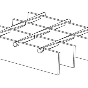 Factory Hot DIP Galvanized Steel Metal Grating for Oil Platform