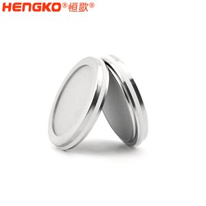 Hengko Sintered Porous Metal 316L Stainless Steel Disc Filter