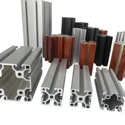 T Slot Aluminum Profile 3030-3090 Black Aluminum Profile 6063-T5 for Construction