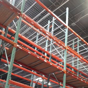 Heavy Duty American Type Teardrop Pallet Rack for Industrial Warehouse Storage System