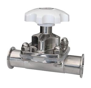 SMS Sanitary Stainless Steel Clamped Diaphragm Valve