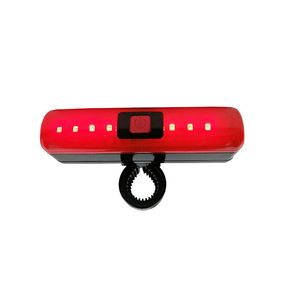 Portable LED Bike Rear Tail Light 8 Red SMD LED Bicycle Safety Warning Indicator Light for Night Riding