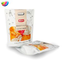Custom Printing Aluminium Foil UV Dried Fruit Nuts Snacks Stand up Pouch Packaging Design