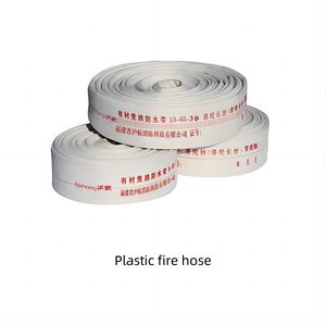 Canvas Hose Pipe PVC/ PU Lined Fire Hose with Double Jacket