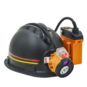 LED Cordless Miner Underground Headlamp Mining Ork Headlight Cordless Explosion Proof Safety Helmet Cap Lamp